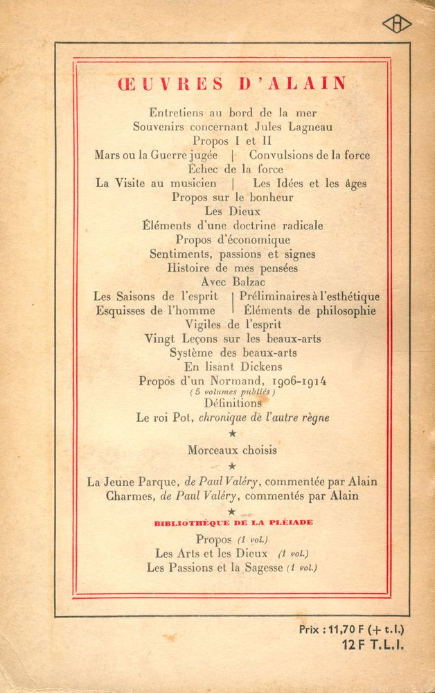 『HISTOIRE DE MES PENSÉES』 4