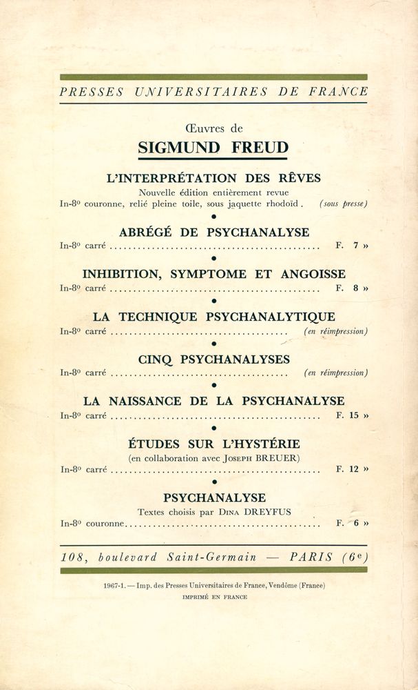 『L'INCONSCIENT』 3