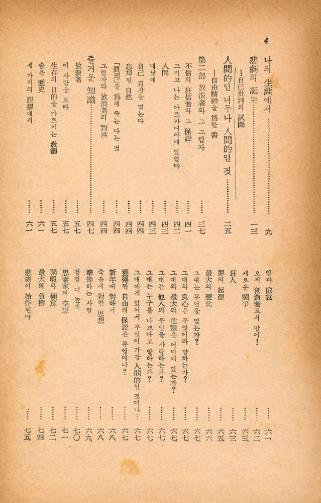『孤獨을 運命처럼(고독을 운명처럼)』 2