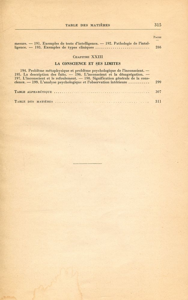 『MANUEL DE PSYCHOLOGIE』 6