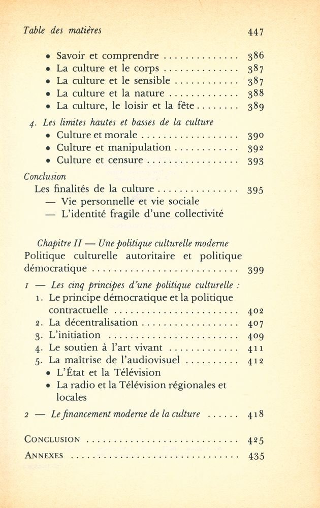 『LE FAIT CULTUREL : Les créateurs, l'industrie culturelle, la culture pour quoi faire et pour qui』 6