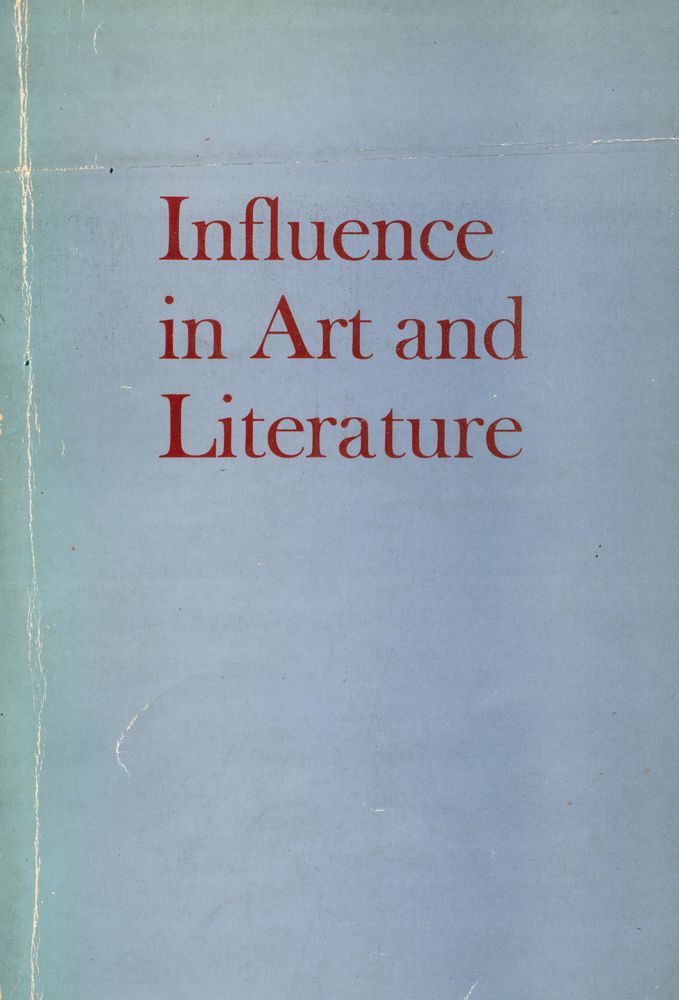 『Influence in Art and Literature』 1