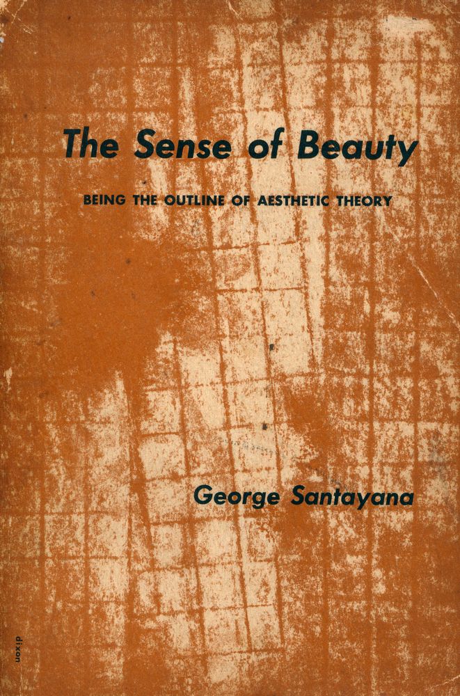 『The Sense of Beauty : BEING THE OUTLINE OF AESTHETIC THEORY』 1