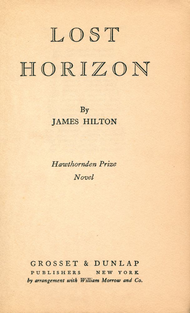 『LOST HORIZON』 2