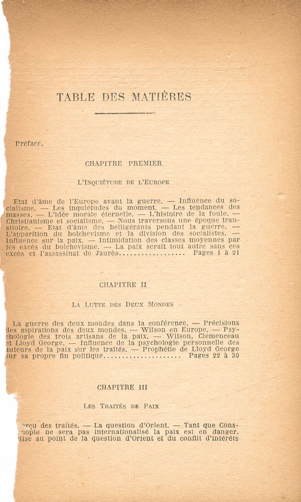 『LA CRISE SOCIALE ET POLITIQUE DE L'EUROPE』 2