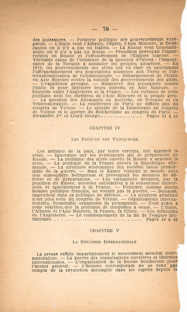 『LA CRISE SOCIALE ET POLITIQUE DE L'EUROPE』 3