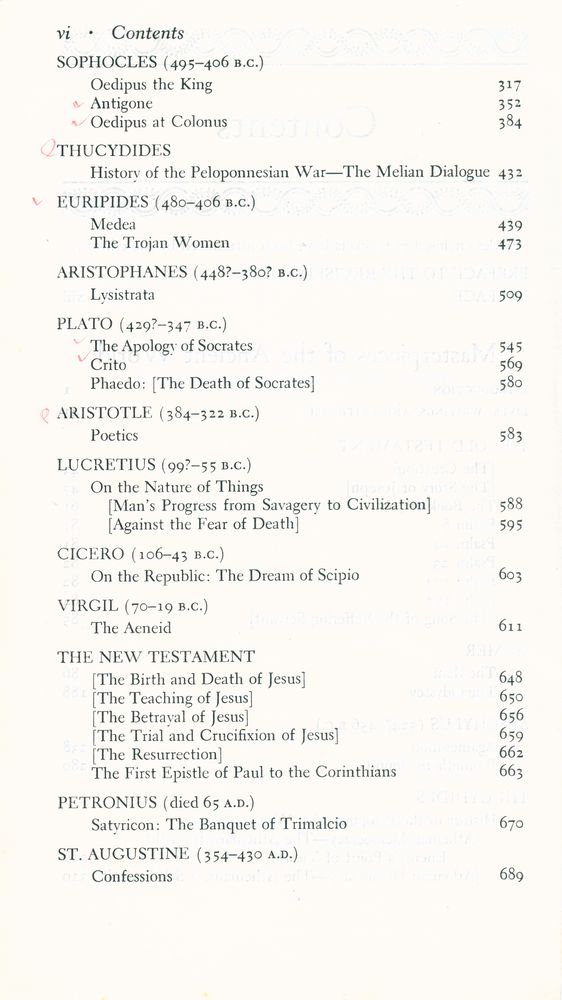 『World Masterpieces Volume 1 : Literature of Western Culture through the Renaissance』 3