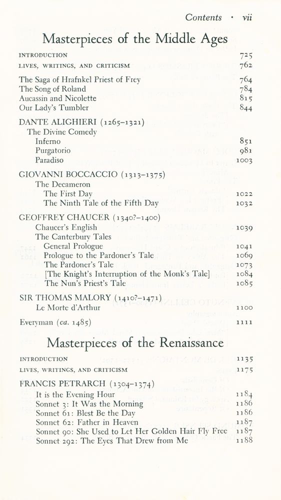『World Masterpieces Volume 1 : Literature of Western Culture through the Renaissance』 4