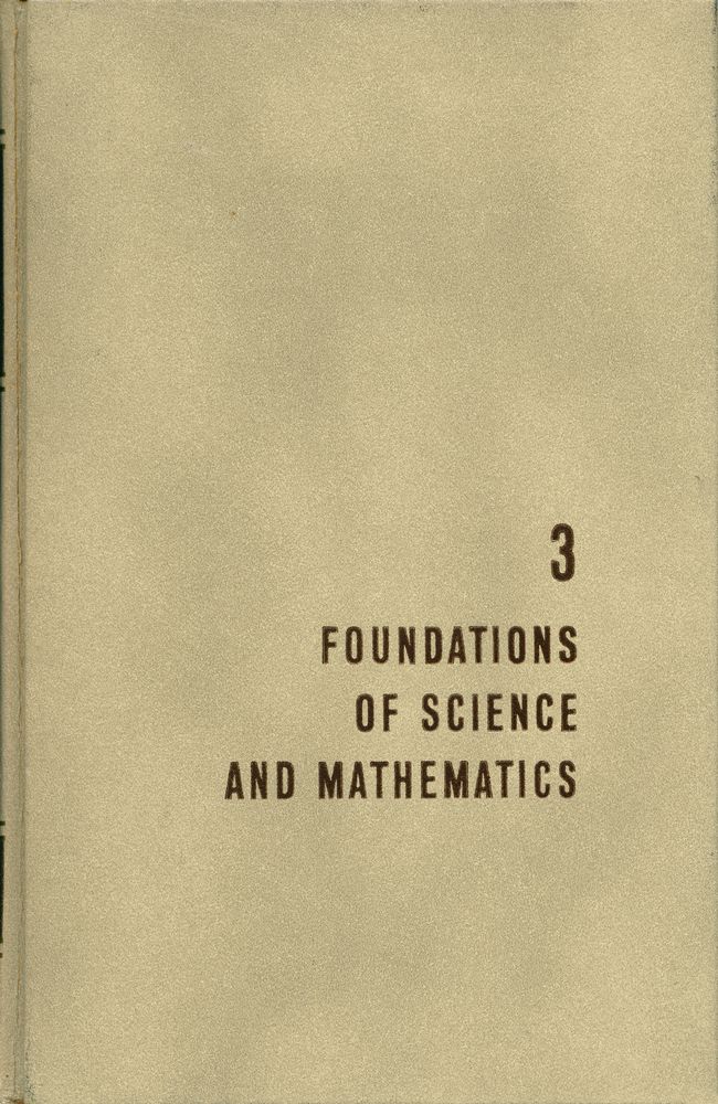 『The Great ideas program 3 - Foundations of Science and Mathematics』 1