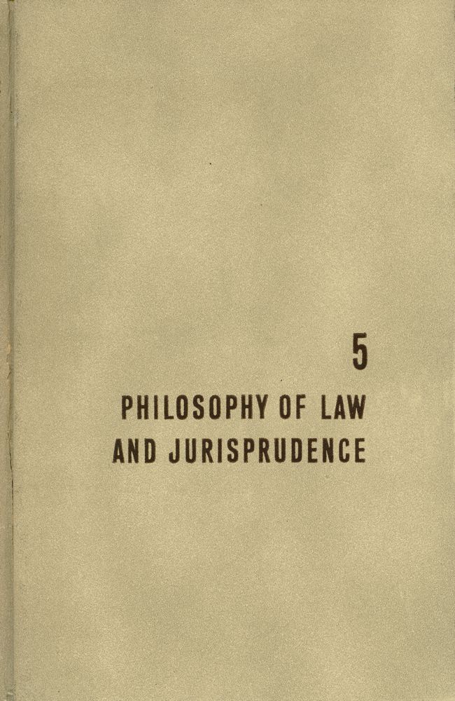 『The Great ideas program 5 - Philosophy of Law and Jurisprudence』 1