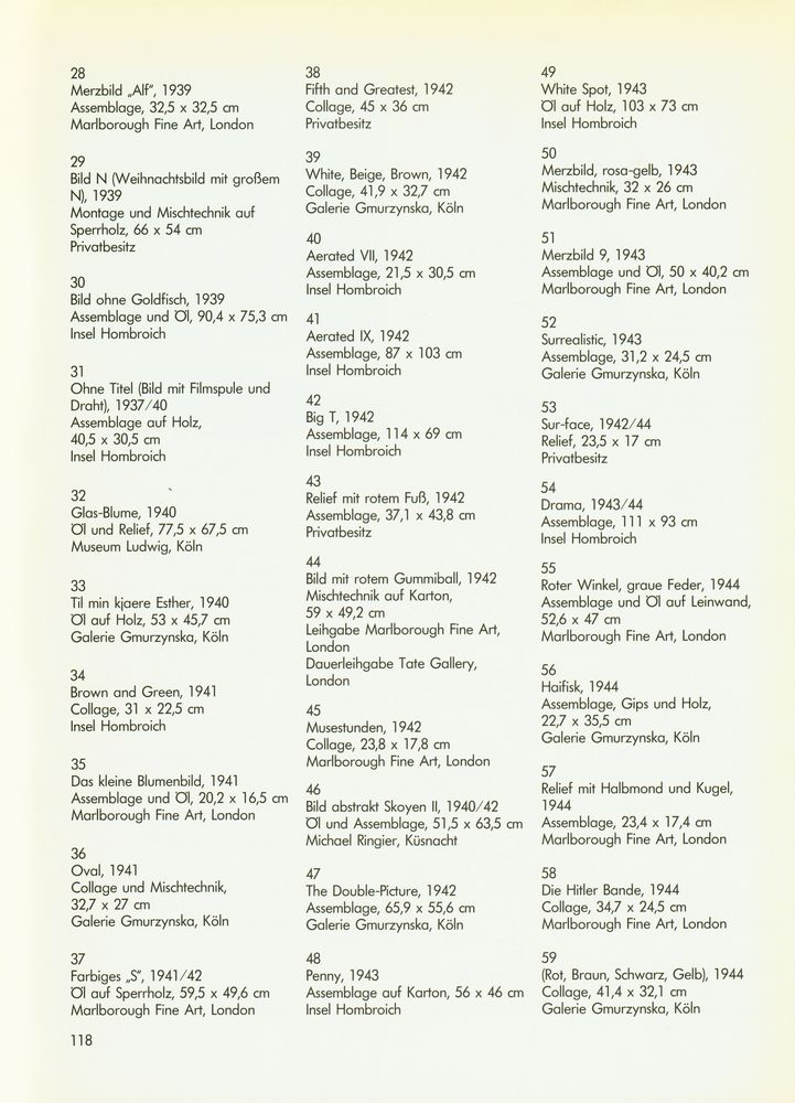 《KURT SCHWITTERS》 3