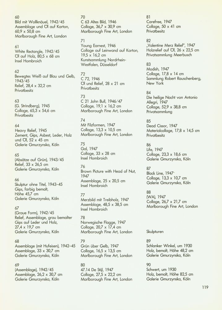 《KURT SCHWITTERS》 4