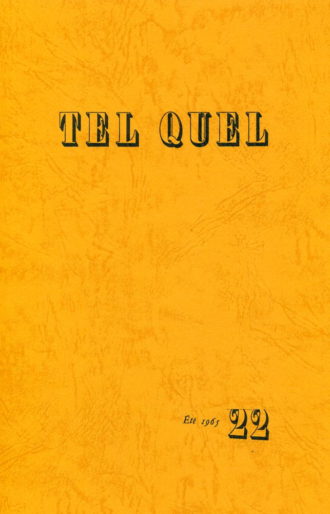 『TEL QUEL : 1965 21~23, 1966 24~26』 4
