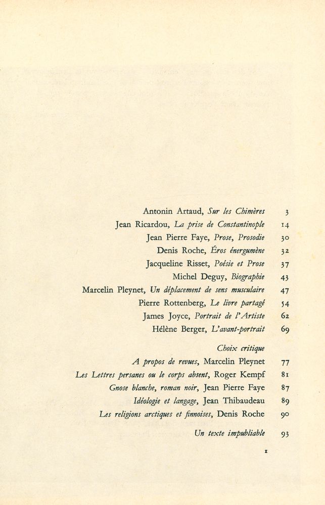 『TEL QUEL : 1965 21~23, 1966 24~26』 5