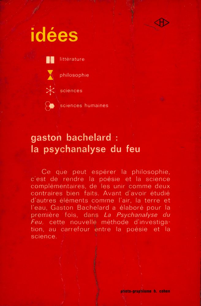『la Psychanalyse du feu』 3