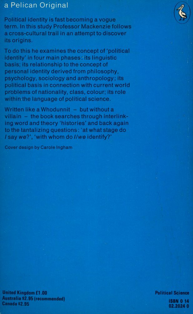 『Political Identity』 3