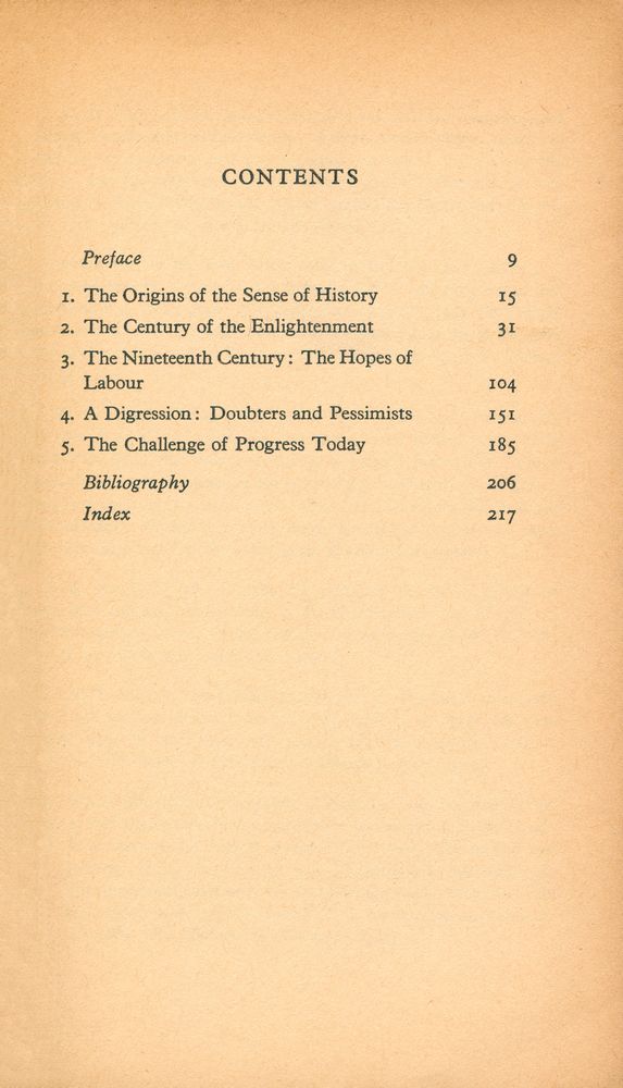 『The Idea of Progress : History and Society』 2