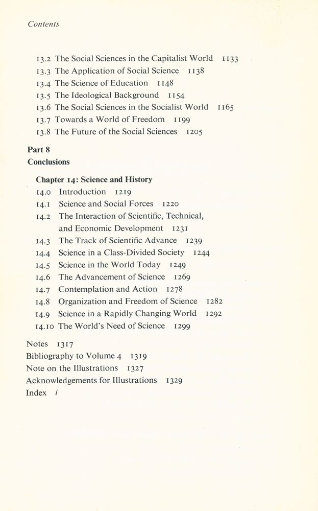 『Science In History : Volume 4 The Social Sciences : Conclusion』 3