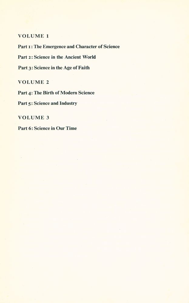 『Science In History : Volume 4 The Social Sciences : Conclusion』 4