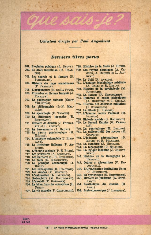 『LE SYNDICALISME EN FRANCE』 3