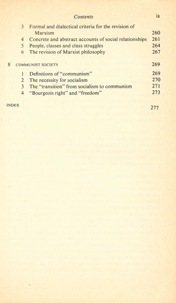 『COMMUNISM AND PHILOSOPHY : Contemporary Dogmas and Revisions of Marxism』 6