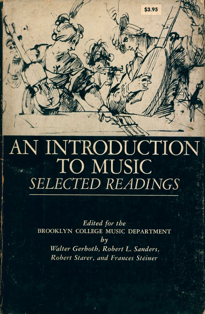 『AN INTRODUCTION TO MUSIC : SELECTED READINGS』 1