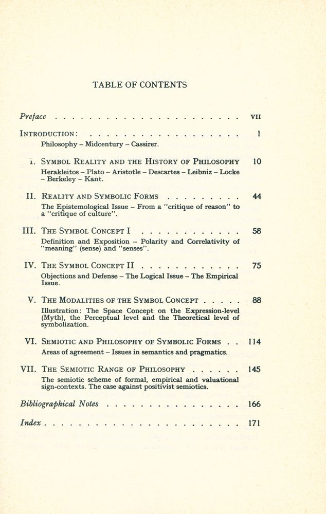 『SYMBOL AND REALITY : Studies in the philosophy of Ernst Cassirer』 2