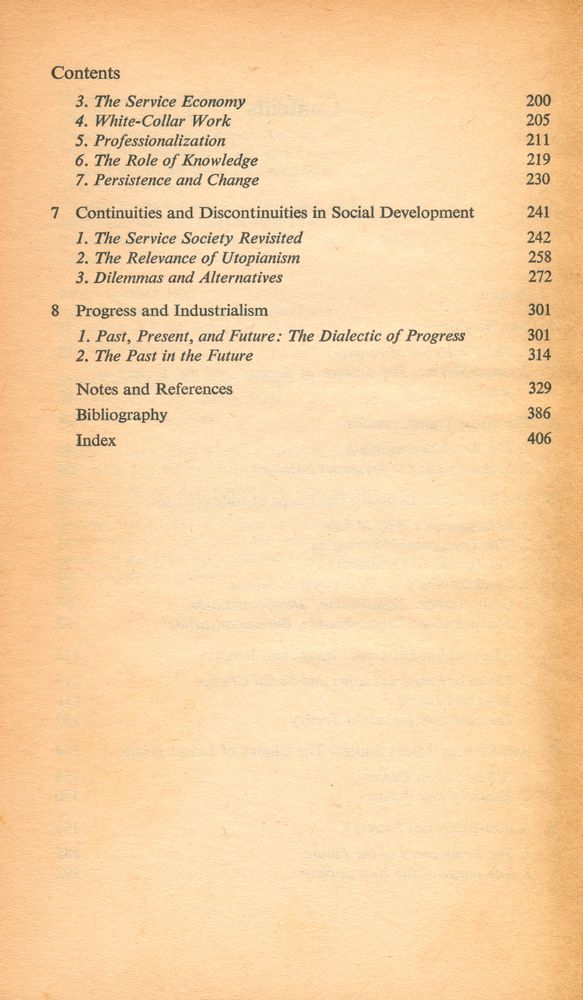 『Prophecy and Progress : The Sociology of Industrial and Post - Industrial Society』 3