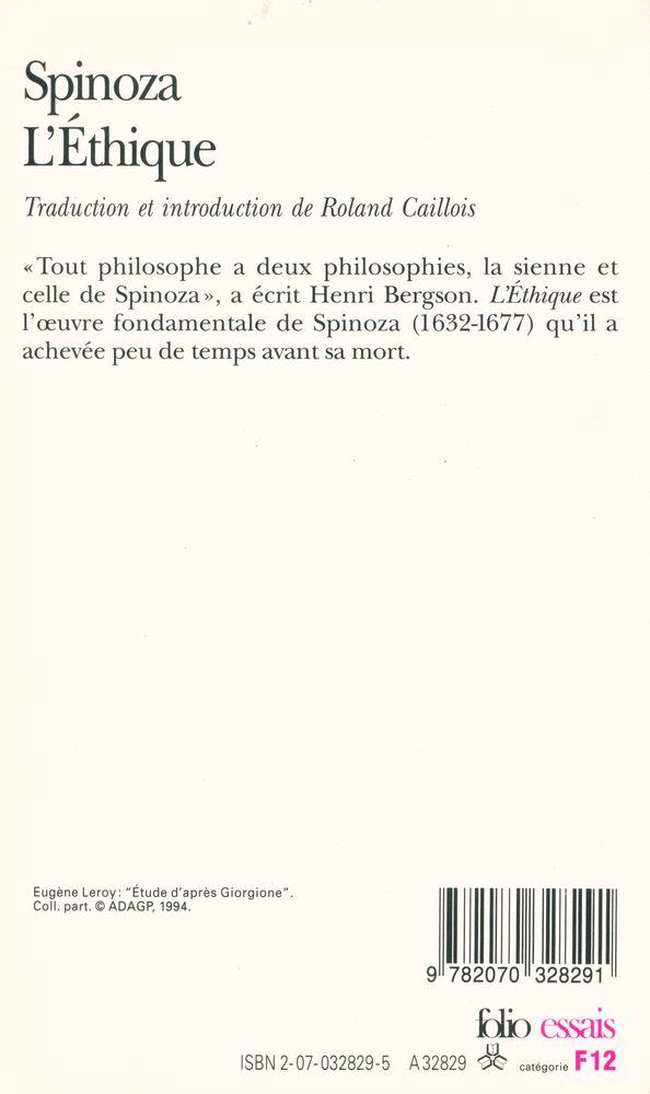 『L'Éthique』 3
