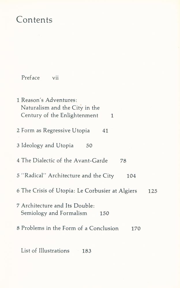 『Architecture and utopia : Design and Capitalist Development』 2