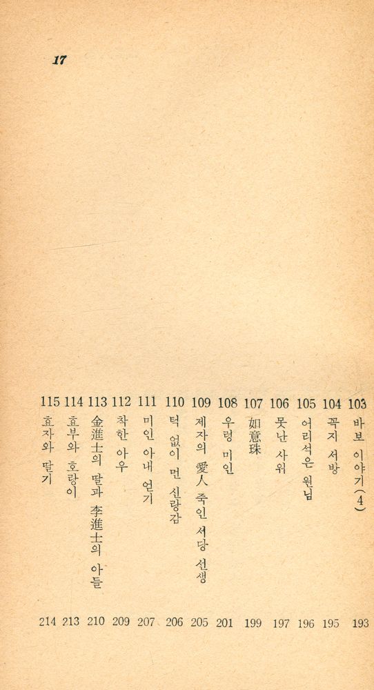 『瑞文文庫 031 - 韓國의 民譚(서문문고 031 - 한국의 민담)』