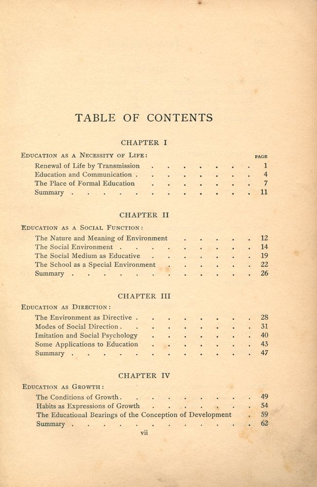 『DEMOCRACY AND EDUCATION : AN INTRODUCTION TO THE PHILOSOPHY OF EDUCATION』 2