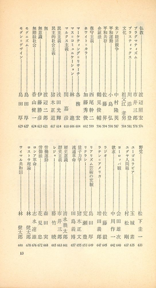 『現代思想事典』 7