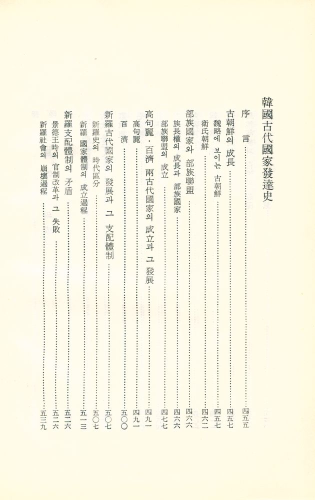 『韓國文化史大系 1 - 民族·國家史(한국문화사대계 1 - 민족·국가사)』 7