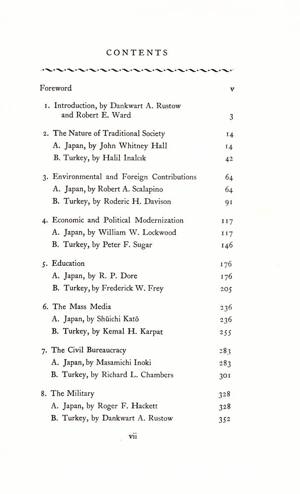 『STUDIES IN POLITICAL DEVELOPMENT 3 - Political Modernization in Japan and Turkey』 2