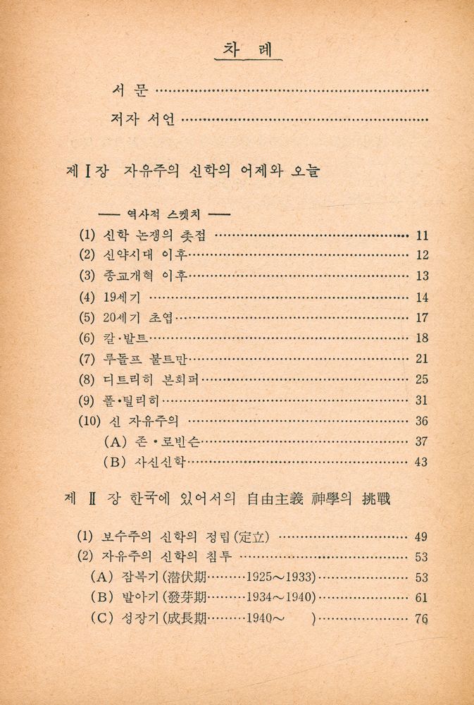 『挑戰받는 保守神學(도전받는 보수신학)』 2