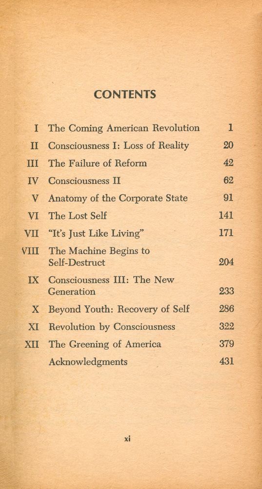 『The Greening of America』 2