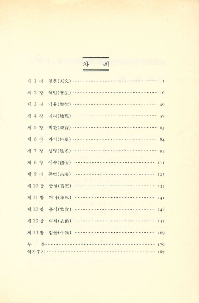 『中國古代文化常識(중국고대문화상식)』 2