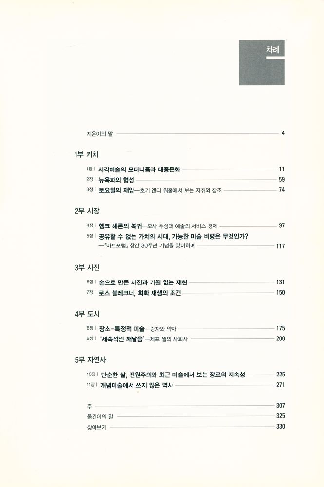 『대중문화 속의 현대미술』 2