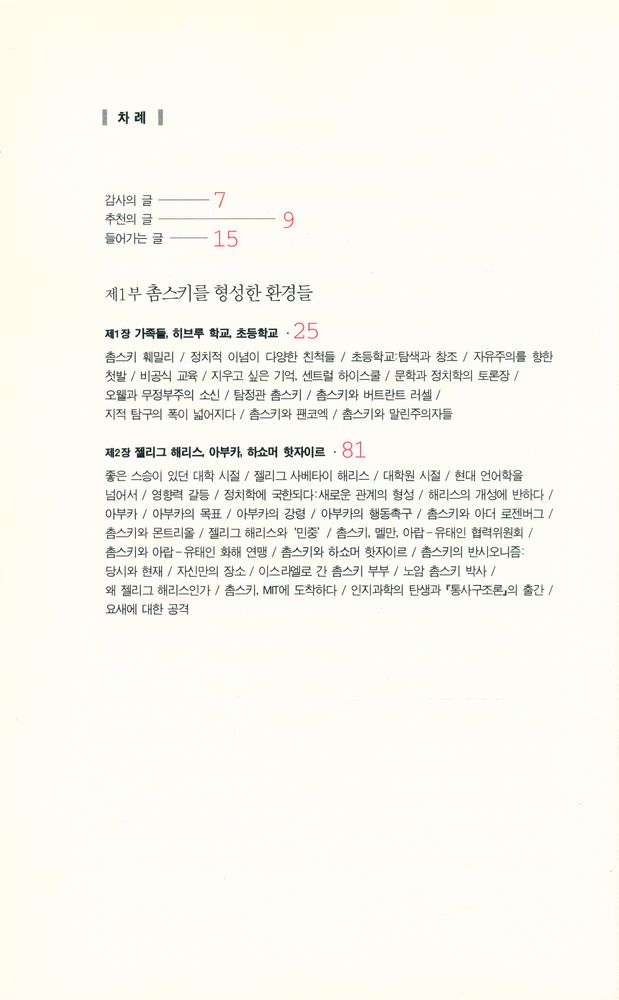 『촘스키, 끝없는 도전』 2
