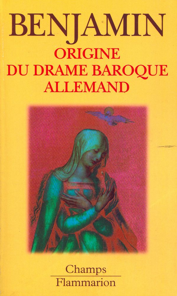 『ORIGINE DU DRAME BAROQUE ALLEMAND』 1