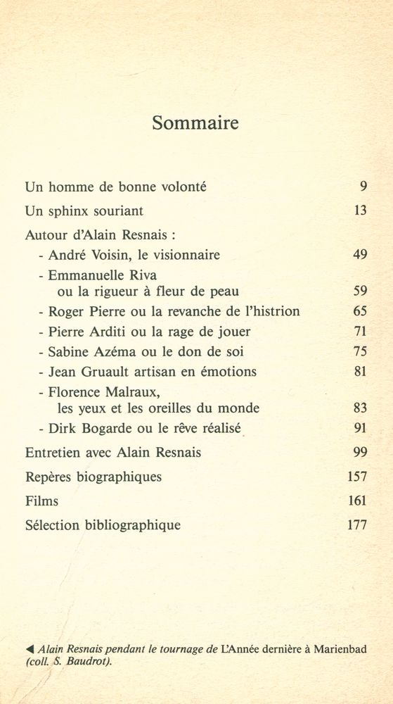 『Alain Resnais : Qui êtes - vous?』 2