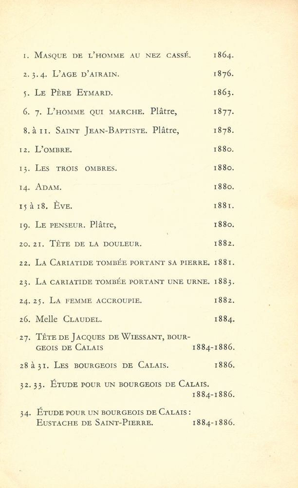 『LES SCULPTURES DE Rodin』 2