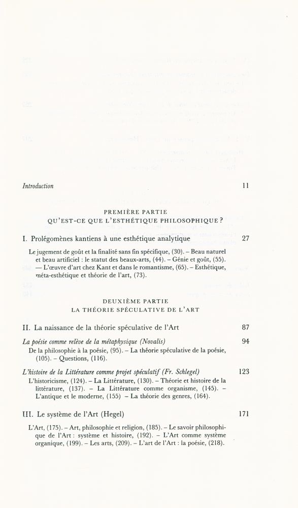 『L'ART DE L'ÂGE MODERNE : L'esthétique et la philosophie de l'art du XVIIIe siècle à nos jours』 2