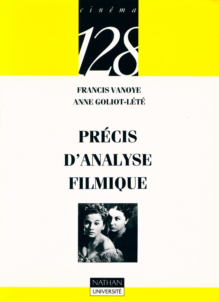 『PRÉCIS D'ANALYSE FILMIQUE』 1