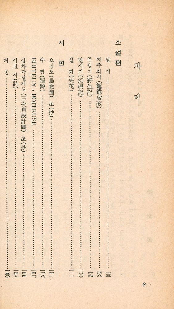 『乙酉文庫 29 - 李箱選集(을유문고 29 - 이상선집)』 2