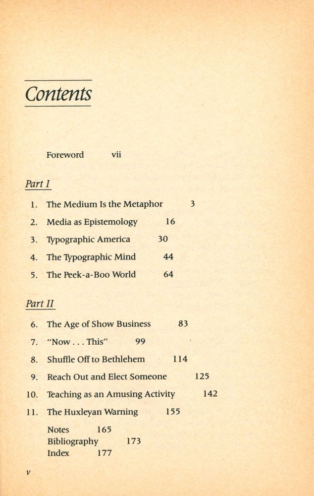 『Amusing ourselves to death : Public Discourse in the Age of Show Business』 2