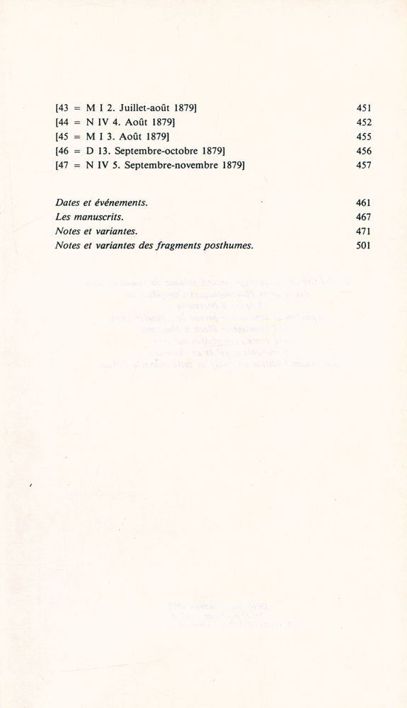 『Humain, trop humain : Un livre pour esprits libres 2 : FRAGMENTS POSTHUMES 1876 - 1878』 3