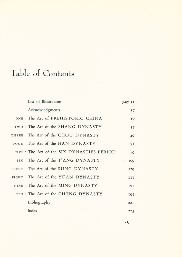 『The Arts of China』 2