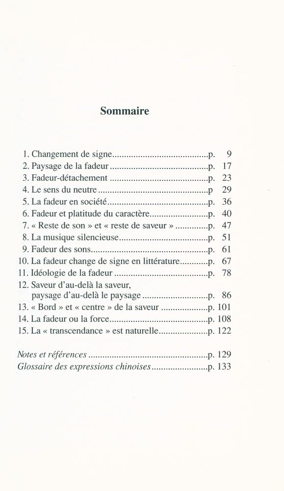 『ELOGE DE LA FADEUR』 2